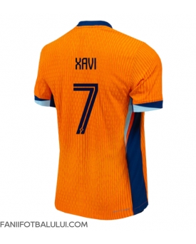 Țările de Jos Xavi Simons #7 Tricou Fotbal Replică European 2024 Barbati Acasa
